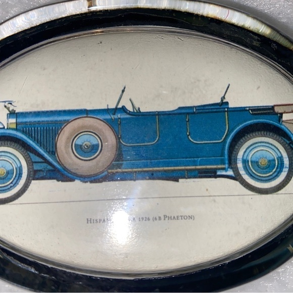 Hispanic Switzerland Glass Paperweight 1926 Phaeton - Picture 2 of 4